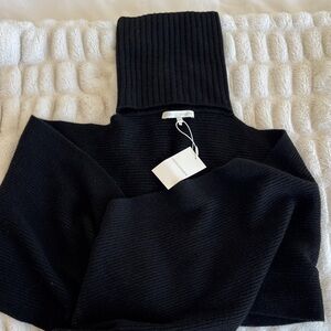 NakedCashmere Cashmere Scarf with Turtlneck